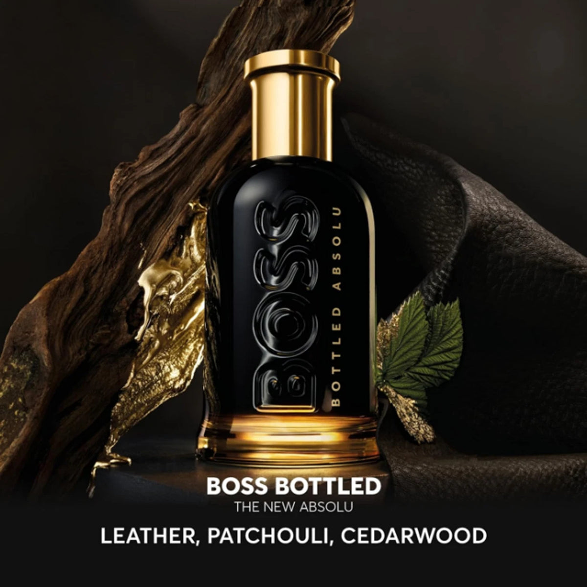 FREE SHIPPING BOSS BOTTLED ABSOLU BOSS BOTTLED ABSOLU ARFUM INTENSE NATURAL SPRAY VAPORISATEUR 100ml e 3.3 FL OZ.