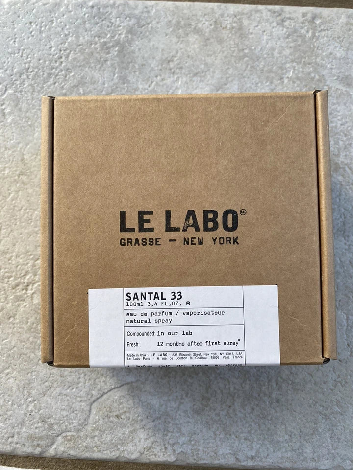 Le Labo SANTAL 33 Eau de Parfum 100ml – 3.4 FL OZ