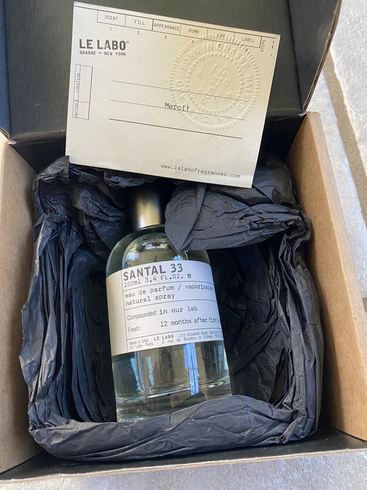 Le Labo SANTAL 33 Eau de Parfum 100ml – 3.4 FL OZ